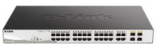 Коммутатор D-link DGS-1210-28/F 28x10/100/1000 Мбит/сек, настраиваемый