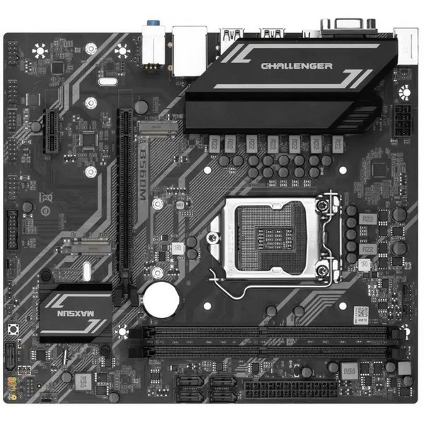 Материнская плата MaxSun Challenger B560M LGA 1200, Intel B560, mATX, Ret